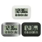 Sleek Digital Wall Clock with Multifunctional Features and Easy Installation