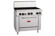 Thor 6 Burner Natural Gas Oven Range TR-6F - Oven Ranges (GH101-N) - GH101-N