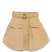 [ZIMMERMANN] Illuminate Cargo Mini Skirt