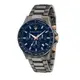 【Maserati瑪莎拉蒂】SFIDA三眼精鍍槍黑色腕錶 R8873640001 44mm 現代鐘錶