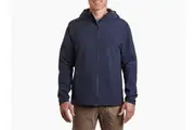 Kuh Stretch Voyagr Jacket Rain Lightweight Breathable in Midnight Blue