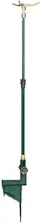 3 Pack - Orbit Adjustable Brass 3-Arm Telescoping Lawn Sprinkler with Step Base