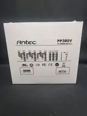 NEW Antecedent Antec PP380V 380Watt Power Supply with On-Off PC Case Switch