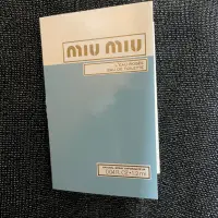 在飛比找蝦皮購物優惠-Miu Miu L’Eau Rosée Eau de Toi