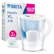 Brita Water Filter Jug Marella XL 3.5L (2 Maxtra Plus Filters) - White