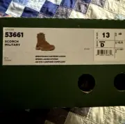 Size 13 D NEW! USA Made Danner Men's Scorch Military 8" Hot Boot USMC Navy SEAL