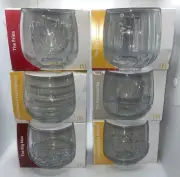 McDonalds 50 Years of Maccas Wobbly Glass Full Set Of 6 (New In Box)