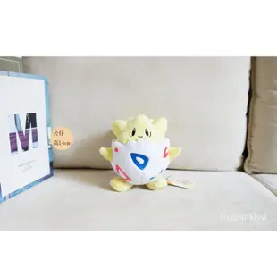 茗軒【玩偶】日本pokemon原裝正版精靈寶可夢皮卡丘波克比公仔玩偶毛絨玩具