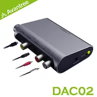 在飛比找PChome24h購物優惠-Avantree DAC02 數位類比音源轉換器(同軸/光纖