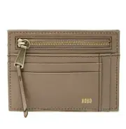NWT HOBO THE ORIGINAL VINTAGE BRINK BROWN LEATHER CARD HOLDER STACKER ID WALLET