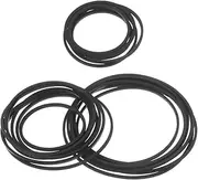 Mikinona Strong Durability Cassette Belts 60pcs Cassette Player Belts for Recording Devices DVD Drives