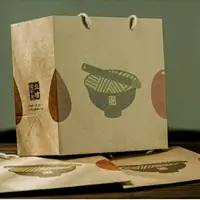 在飛比找樂天市場購物網優惠-北埔擂茶堂 新版禮袋 一個提袋最多可承裝三包擂茶