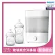 【PHILIPS AVENT】玻璃瓶安組 蒸氣烘乾消毒鍋+玻璃防脹氣奶瓶-120ML+240ML(SCF293+671+673)