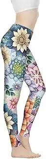 [Showudesigns] High Waist Yoga Pants for Women Fitness Running Sports Stretch Leggings Tummy Control
