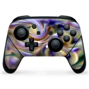 Nintendo Switch Pro Controller Skin Decal Vinyl Wrap - Resin Swirl Oil Slick