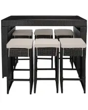 Safavieh Horus Outdoor Counter Dining Set