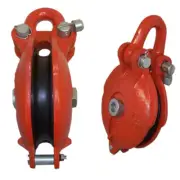 Bail Snatch Block Hoist Rigging Shackle Pulley Size 4 Inch WLL 3 Ton