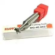 KLOT HRC55 T Slot Keyseat Milling Cutter Solid Carbide End Mill 2mm-5mm CNC