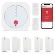 Home Security System, Door Alarm System with WiFi, Alarm Security with Phone ...