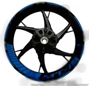 for MT 15 MT-15 2019 2020 2021 2022 2023 Reflective Motorcycle Wheel Sticker Hub Decal Rim Stripe Tape (Color : 1530)