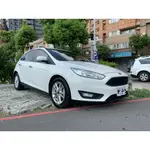 FB收尋:阿睿二手車 二手車中古車熱門車 2016 FORD 福特 FOCUS 1.5 白 跑4萬