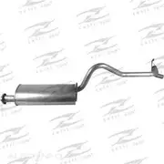 Redback Mufflers Bolt-On to suit Mitsubishi Mk Triton RM Cch Dlc Ute 4WD 3.0L V6 6G72 6Cyl Pet 10 96 97 98 99 00 - M6813
