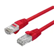 Cruxtec Cat6 Ethernet Cable - 0.3m - Red [RC6-003-RD]