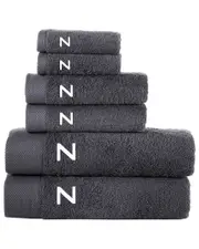 Brooks Brothers Set of 6 Monogrammed Towels