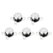 KSD301 Thermostat 85C NC Temperature Thermal Control Switch 90C Angle/5 Pcs