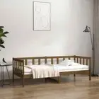Day Bed Honey Brown 90x190 cm Solid Wood Pine