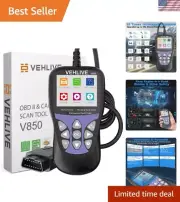 Scanner V850 One-Click I/M,Car Code Reader Diagnostic Check Engine Light Scan...