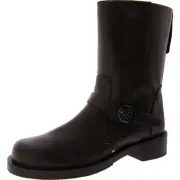 Stuart Weitzman Womens Maverick Leather Biker Motorcycle Boots Shoes BHFO 1663