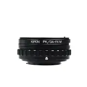 KIPON Macro Adapter with Helicoid Tube for Pentax DA Lens to Fuji X-Pro1 Camera