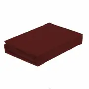 Burgundy 1000TC Egyptian Cotton Fitted Sheet Pillowcase Set - No Flat Sheet