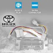 T-Harness ONLY for Elinz Toyota Hilux 2020-2024 Reverse Camera