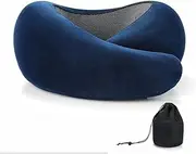 KOKOCCBD Travel Neck Pillow, Memory Foam Ergonomic Travel Pillow for Airplane, 360 Degree Comfort and Breathable, Portable Pillows Neck for Airplane, Cars, Office& Home, Pillow with Washable Cover
