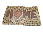2 PCS 18" x 30" Welcome Mat Entrance Outdoor Entry Decorative Rubber Mat