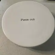 Mud Pie Reversal Pedestal Chip And Dip Item 41800073 New