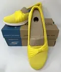SKECHERS Go Step Lite Sweet Thing Womens Sz 6.5 Shoes Yellow Comfort Slip On NEW