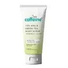 mCaffeine 10% AHA & Green Tea Body Scrub (120gm) For Smooth & Glowing Skin