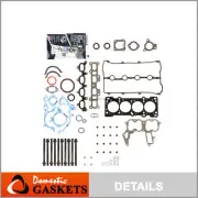 Full Gasket Set Bolts Fit 95-97 Kia Sephia 1.8 DOHC 16V BP (for: Kia)