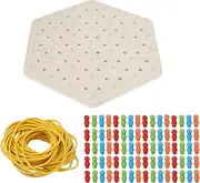 Triangle Chess Game | Wood Chess Game | Interactive Brain Teaser, Family Party Strategy Board for Family