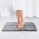 Grey Memory Foam Bath Mat - Incredibly Soft Absorbent Rug Sets - Non-Slip and 17