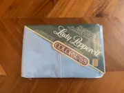 Vintage NIP Lady Pepperell Pillowcases Standard Colorways Light Blue NOS