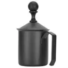 L-BEANS Teflon Milk Frother Coffee Milk Stainless Steel Foaming Cup Milk Frother