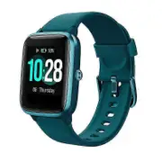 ID205L Smart Watch with Heart Rate Monitor, Sleep Tracking, IP68 Waterproof Fitness Tracker, Step Counter, Green