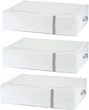 Towa Sangyo TZ MSC Standing Storage for Comforters, White, Storage Comforter, Set of 3, Futon Storage Bag, Shelf Storage, Futon Storage, Comforter Storage, Closet, Shelf Storage, Futon Storage