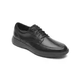 ROCKPORT皮鞋 / MEN'S NOAH APRON TOE (黑色全新 US8)