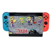 Legend Of Zelda Characters Nintendo Switch Dock Cover Screen Protector Accessory