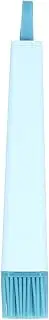 Food Grade Silicone Basting Brush Heat Resistant Oil Pastry Brush BBQ Baking Cooking Kitchen Tool with Stainless Steel Core Handle 20.5cm (Blue)